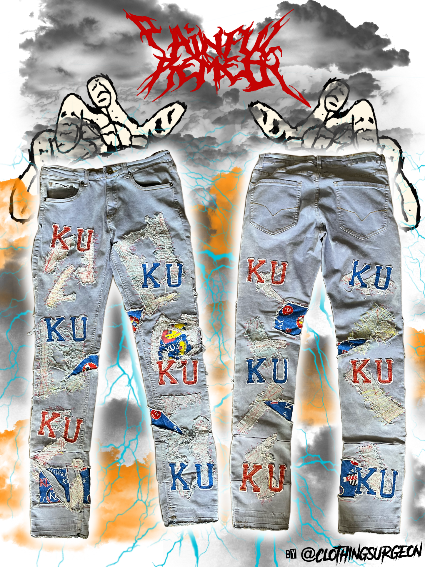 KU Skinny Jeans