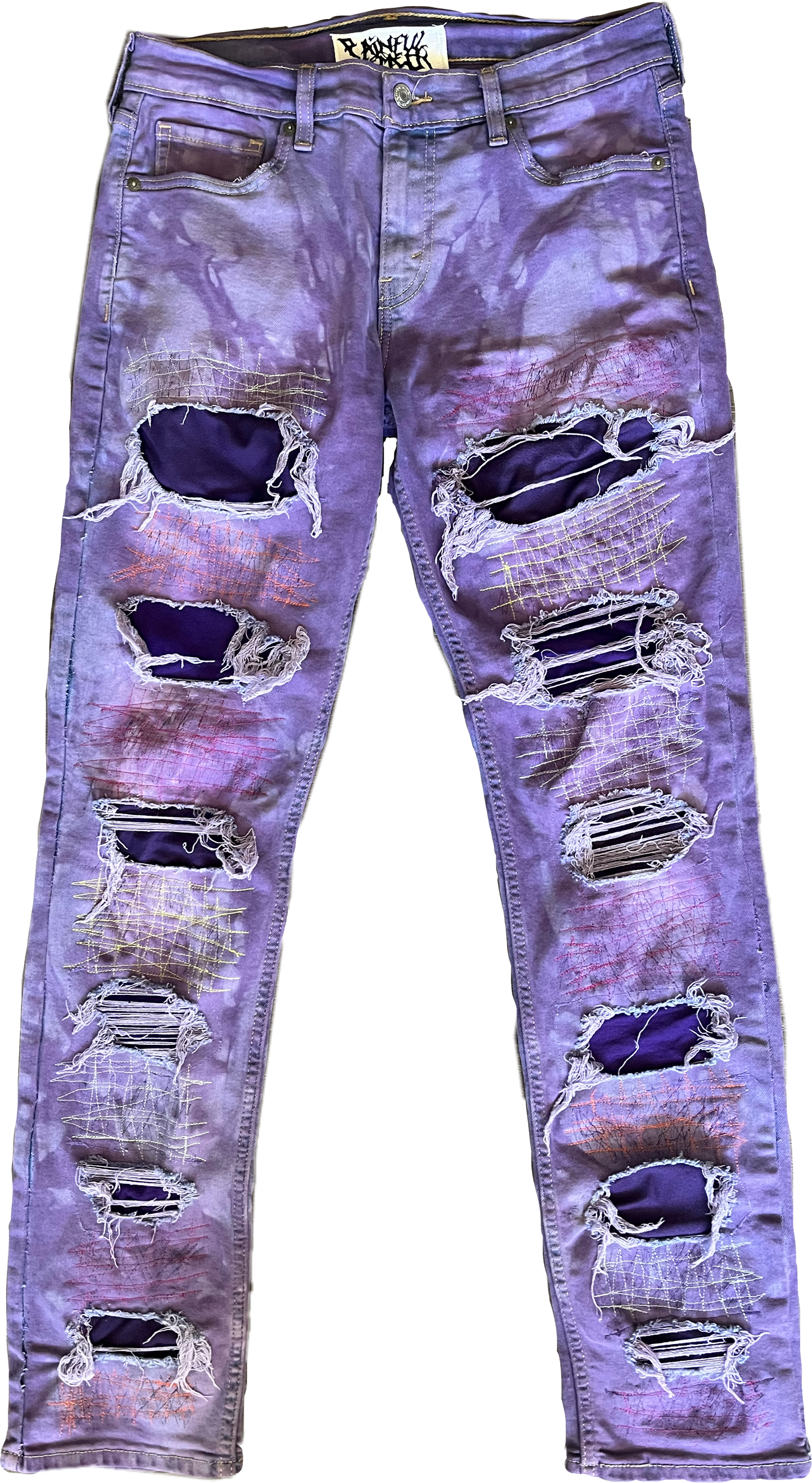 Amethyst Acid Denim